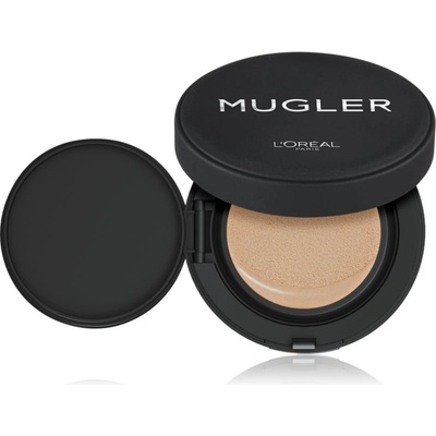 L'Oréal x Mugler дълготраен компактен фон дьо тен за пълно покритие цвят Illusion 5 / Medium Tan 23ml