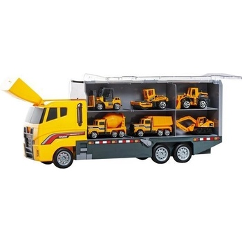 ISO Kamión s autíčkami stavebníctve