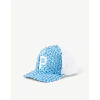 PUMA Palms Trucker P Snapback Cap Blue/White