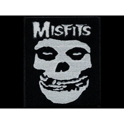 Nášivka MISFITS mask vyšívaná zažehlovací