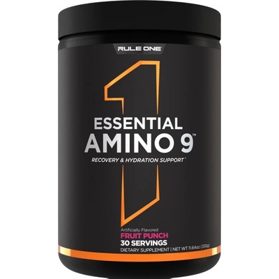 Rule 1 Essential Amino 9 | EAA with Electrolytes [345 грама] Плодов Пунш