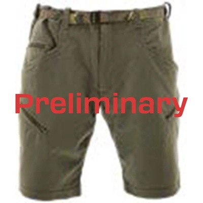 Kalhoty Goldeck shorts olivové