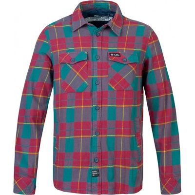 Rafiki Virage pánska flanelová košeľa jalapeno plaid 10036388RFX