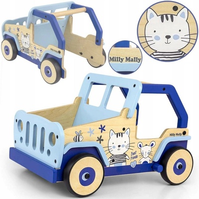 Milly Mally Odrážedlo Grawitacyjny kola svítící LED pro děti