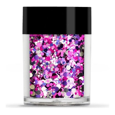 Lecenté Glitrové ozdoby Butterfly Chunky 8 g