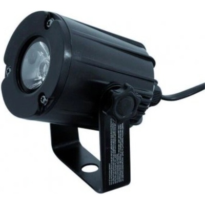 Eurolite LED Spot 3W, 6000K, 6°, černý univerz
