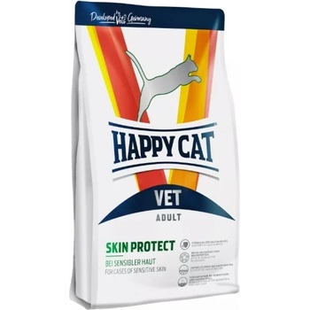 Happy Cat VET Skin Protect, лечебна суха храна за котки с кожни заболявания - 4 кг, Германия 70697
