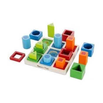 Melissa & Doug Дървени форми и цветове, 10582 Melissa and Doug, 000772105828