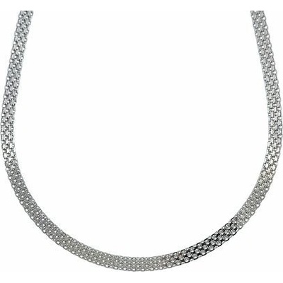 InfinitySilver Strieborný náhrdelník bismark štvorradý 136004450