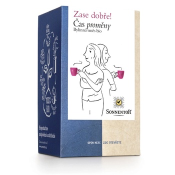 SONNENTOR - Време на смяна, порционен чай, БИО, 18 бр