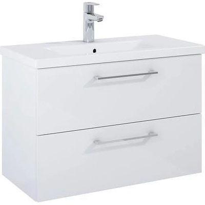 Roca Шкаф Unik Roma Plus Compact, 815 x 395 mm, с 2 чекмеджета и умивалник (A852474806)