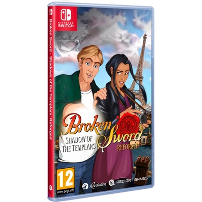 Red Art Games Broken Sword The Shadow of the Templars Reforged (Switch)