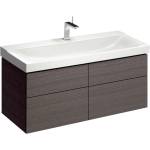 Geberit Xeno 2 - Шкафче под умивалник 120 см с LED осветление, 4 чекмеджета, сиво 500.518. 43.1 (500.518.43.1)