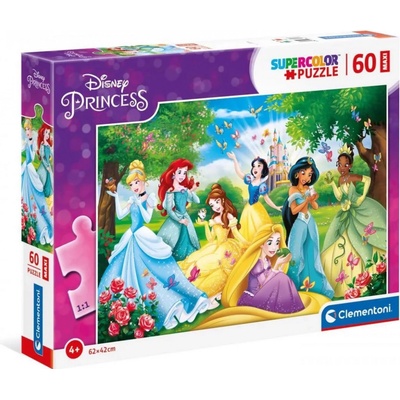 Clementoni Disney princezny MAXI 60 dielov