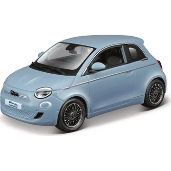 Bburago Plus Fiat 500e 2023 Blue 1:24