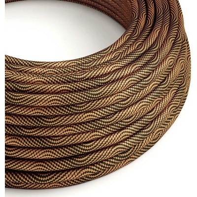 Creative Cables EMR66 2x0,75mm² černá a měděná 1 m