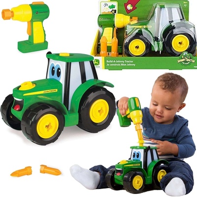 John Deere Postav si svůj traktor Johny – Zboží Dáma