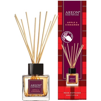Areon Ароматни пръчици Areon Tartan - Apple & Cinnamon, 50 ml (RHP04_G01)