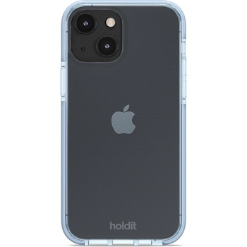 Holdit Калъф Holdit - Silicone, iPhone 13/14, Mineral Blue (7330985160578)