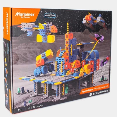 Marioinex Мини вафлен конструктор от 618 части - Лунна космическа база (903 919)