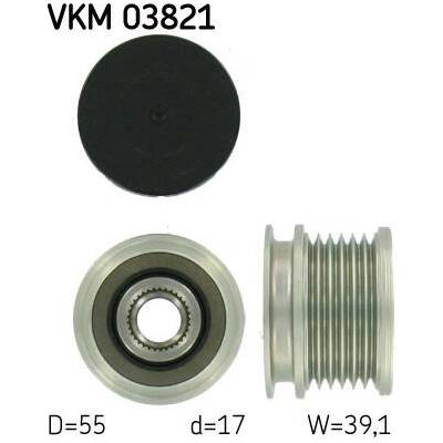 Předstihová spojka SKF VKM 03821