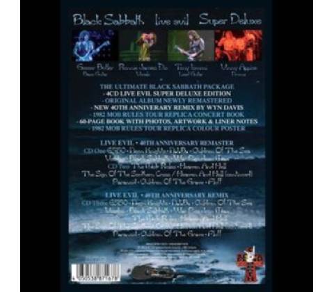 Black Sabbath, LIVE EVIL CD