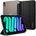 Spigen Liquid Air Folio Case - силиконов (TPU) кейс с висока степен на защита и поставка за iPad mini 6 (2021) (черен)