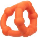 CalExotics Двоен пенис пръстен от силикон Alpha Ring