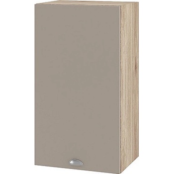 ИРИМ Горен кухненски шкаф Сити АРФ-Капучино мат-11-2 40 см