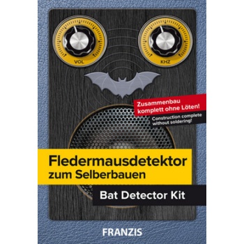 Franzis Fledermausdetektor zum Selberbauen. Bat Detector Kit | Burkhard Kainka