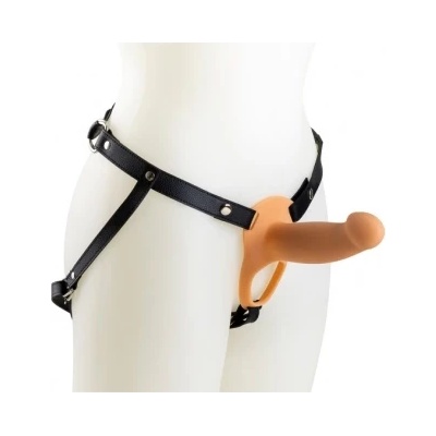 Virgite Страп-он колан с кухо дилдо от силикон Virgite H1 14.2 см