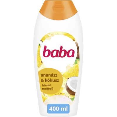 Baba Душ гел Тропическа лимонада с аромат на кокос и ананас, 400 мл (65540657)