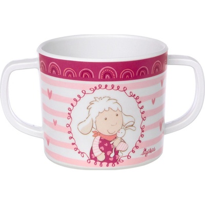 SIGIKID Melamin baby hrníček se silikonem Schnuggi 75 cm 200 ml