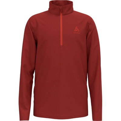 Odlo Mid Layer 1/2 Zip Berra Kids červená