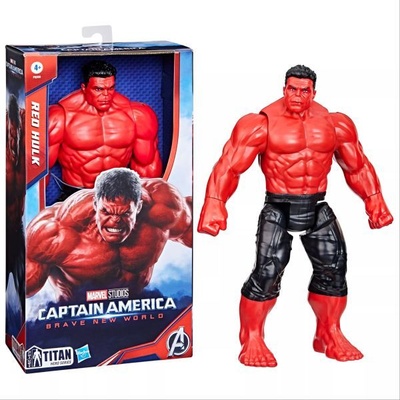 Hasbro Marvel: Титан Герой Делукс Червен Хълк - фигура (F9299)