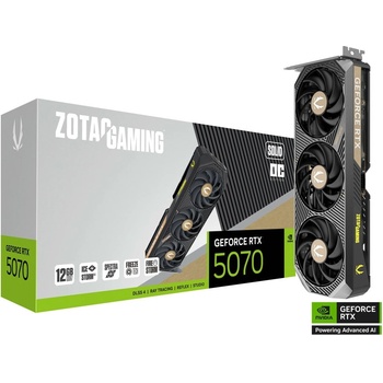 ZOTAC GeForce RTX 5070 Gaming Solid OC 12GB GDDR7 192bit (ZT-B50700J-10P)