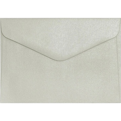 Obálka C6 150g 114x162 Pearl, světle stříbrná