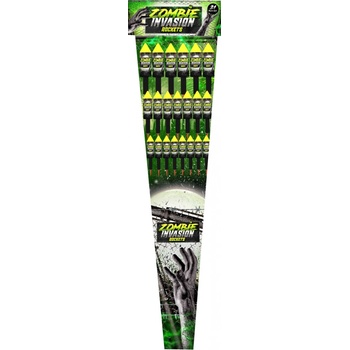 rakety Zoombie invasion set 21 ks