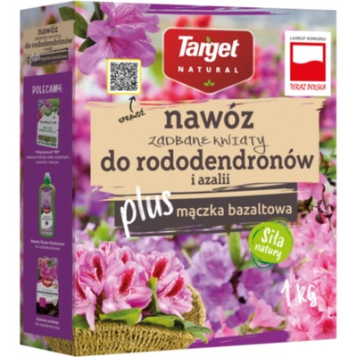 Target Тор за грижи за цветя за рододендрони и азалии с базалтово брашно 1 кг