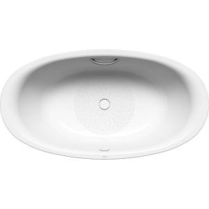 KALDEWEI Avantgarde - Вана Ellipso Duo Oval 232, 190x100 см, с отвори за дръжка, противоплъзгаща, бяла 286210220001 (286210220001)
