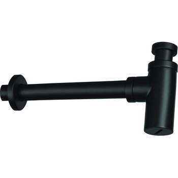 Deante Кръгъл сифон за умивалник, черен (nhc_b31k)