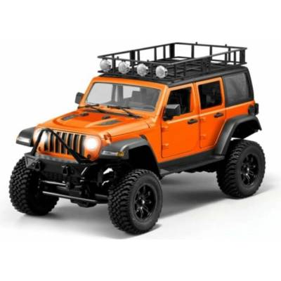 IQ models RC JEEP Rubicon RTR 4×4 s osvětlením, oranžový