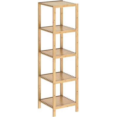 DBA Policový regál bambus 140x33x33cm