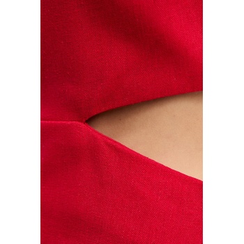 ANSWEAR Рокля с лен Answear. LAB (ps9153s.fos)