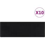 vidaXL Постелки за стъпала 10 бр 25x75 см гума (155641)