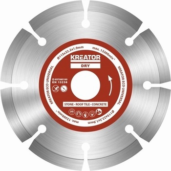 Kreator Diamantový kotouč segmentový 115 mm KRT080100 3 ks