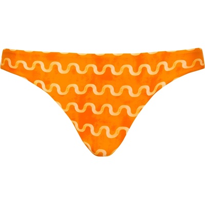Seafolly Дамско бикини долнище Seafolly Women's Soundwave Hipster Tie Side Bikini bottom - Turmeric - размер 34 (EU) (150-4430-0112)