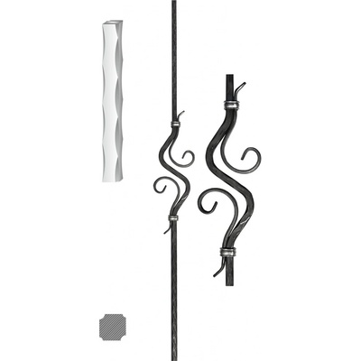 Tyč 12x12mm, 110x1000mm