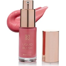 SOSU Cosmetics Liquid Blush tekutá tvářenka Rose Radiance 8 ml