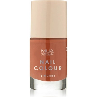 MUA Makeup Academy Nail Colour lak na nechty odtieň Sincere 10 ml